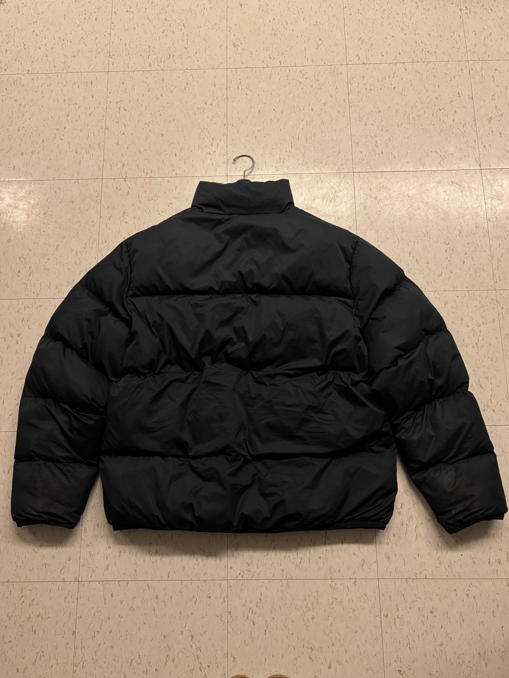 Nike Black Quilted Puffer Jacket with Logo - Picture 2 of 4
